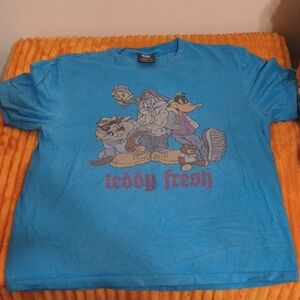 Teddy Fresh Bright Blue Character Graphic Tee